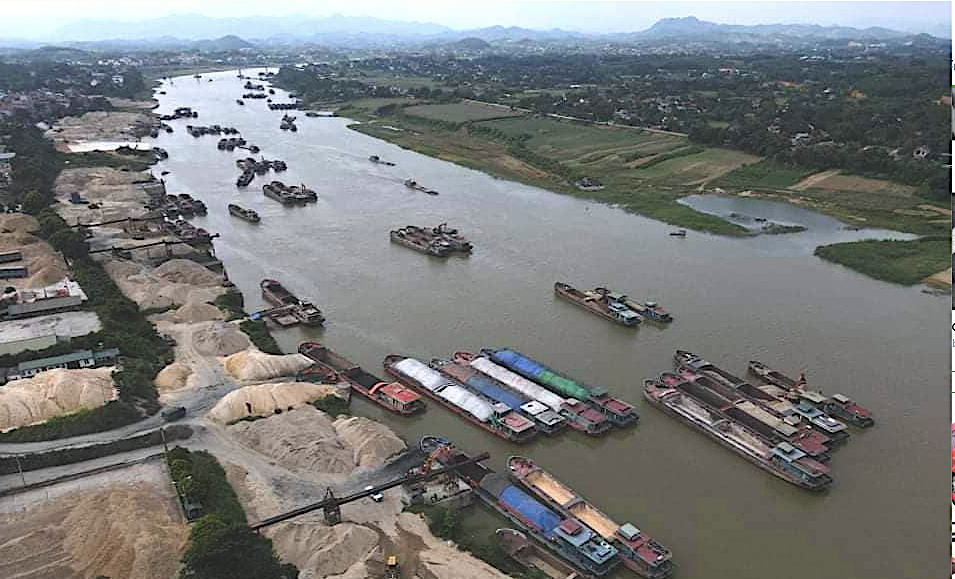 Một góc cảng Sông Lô, Đoan Hùng, Phú Thọ