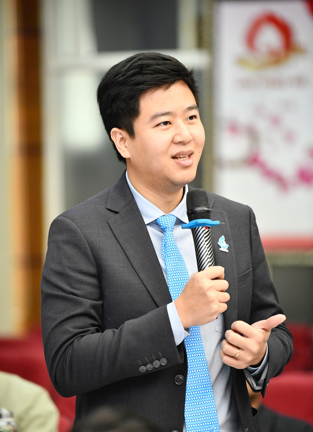 Đại diện gương mặt trẻ tiêu biểu trong các năm, chia sẻ tại chương trình.