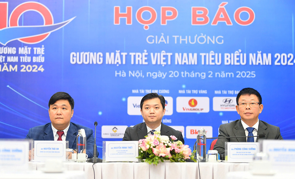 Ban Tổ chức công bố 19 đề cử giải thưởng 'Gương mặt trẻ Việt Nam tiêu biểu' 2024. Ảnh: DƯƠNG TRIỀU
