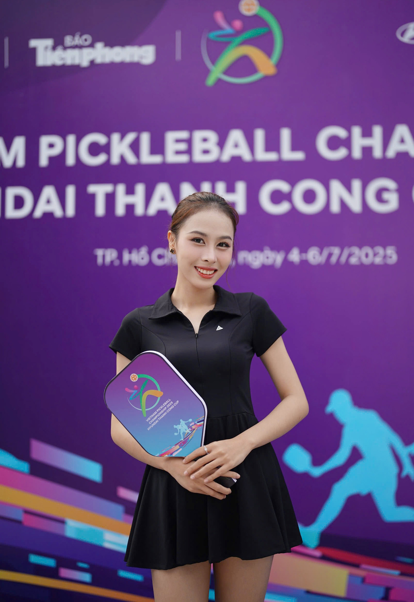 Á hậu Lê Nguyễn Ngọc Hằng tham gia giải đấu với nội dung phong trào. Á hậu Lê Nguyễn Ngọc Hằng tham gia giải đấu với nội dung phong trào.