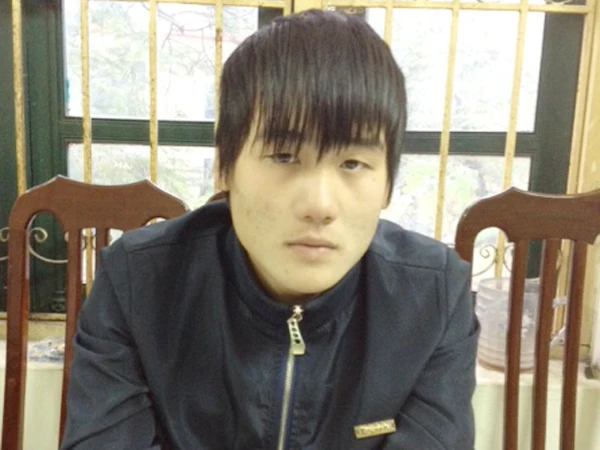 Đối tượng Vũ Văn Toàn tại cơ quan điều tra