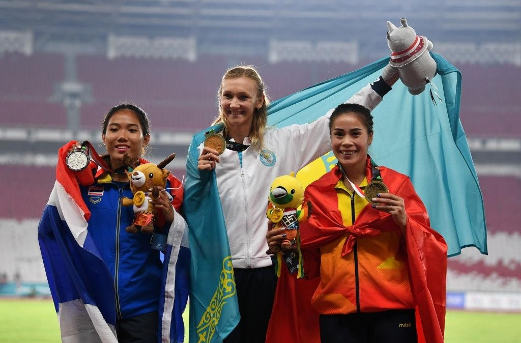 VĐV nhảy 3 bước Vũ Thị Mến hy vọng sẽ cải thiện được thứ hạng tại ASIAN Games 2022 sau khi giành HCĐ nhảy 3 bước tại ASIAN Games 2018 VĐV nhảy 3 bước Vũ Thị Mến hy vọng sẽ cải thiện được thứ hạng tại ASIAN Games 2022 sau khi giành HCĐ nhảy 3 bước tại ASIAN Games 2018