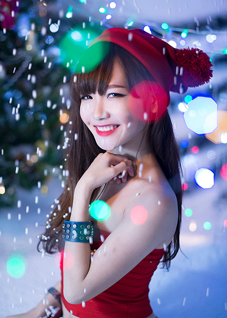 Nữ sinh ĐH Văn hóa xinh đẹp trong bộ ảnh đón Noel ảnh 3