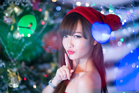 Nữ sinh ĐH Văn hóa xinh đẹp trong bộ ảnh đón Noel ảnh 5