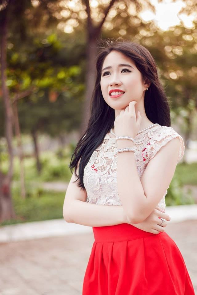  Với vẻ mặt xinh đẹp, ngây thơ Nu Chu đã khiến cộng đồng mạng vô cùng yêu mến