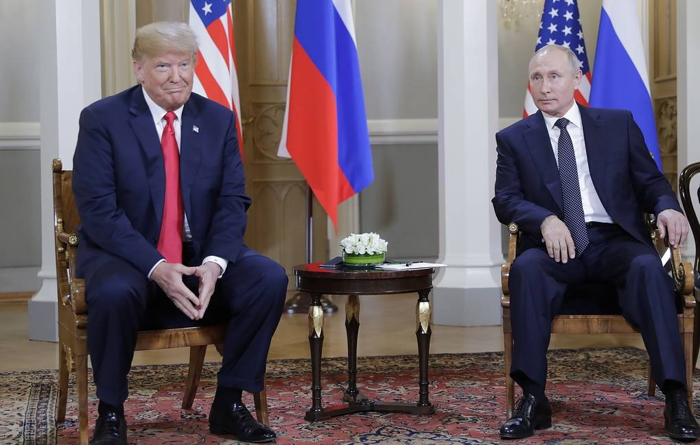 Tổng thống Nga Vladimir Putin và Tổng thống Mỹ Donald Trump. (Ảnh: Tass) Tổng thống Nga Vladimir Putin và Tổng thống Mỹ Donald Trump. (Ảnh: Tass)