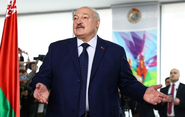 Tổng thống Belarus Alexander Lukashenko. (Ảnh: Reuters)