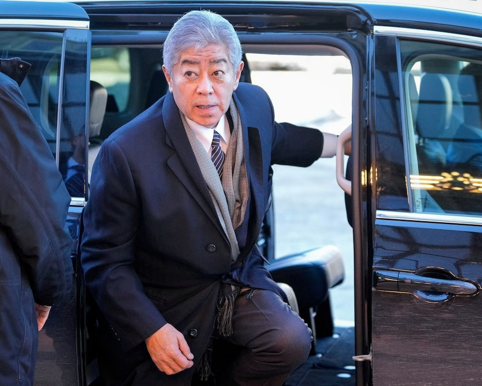 ... và Ngoại trưởng Nhật Bản Iwaya Takeshi có mặt tại địa điểm diễn ra hội nghị. (Ảnh: Reuters) ... và Ngoại trưởng Nhật Bản Iwaya Takeshi có mặt tại địa điểm diễn ra hội nghị. (Ảnh: Reuters)