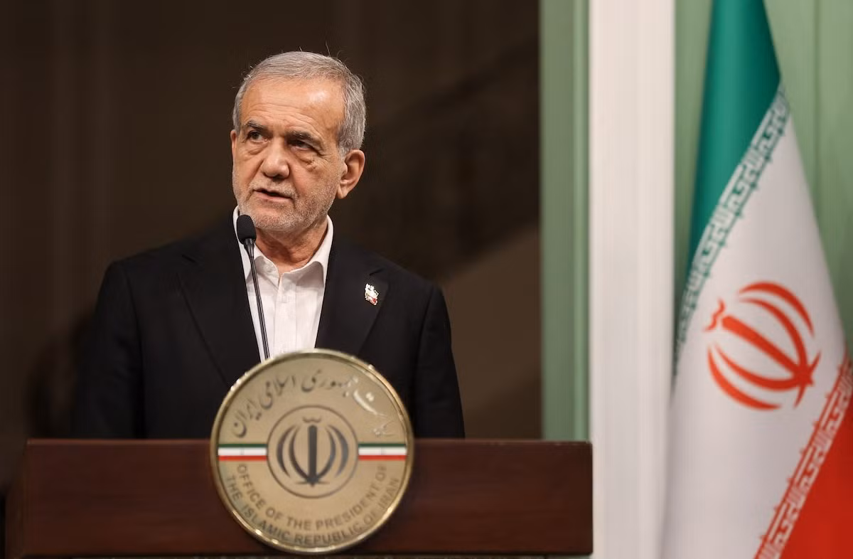 Tổng thống Iran Masoud Pezeshkian. (Ảnh: Reuters)