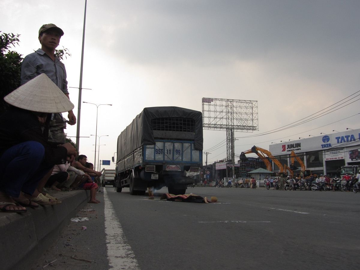 Hiện trường vụ tai nạn