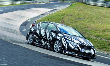 Lộ ảnh siêu xe Honda Civic Type R Concept ảnh 2