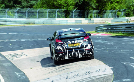 Lộ ảnh siêu xe Honda Civic Type R Concept ảnh 1