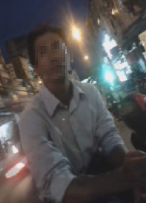 “Cò” Nghĩa chụp từ Clip do ông N. cung cấp