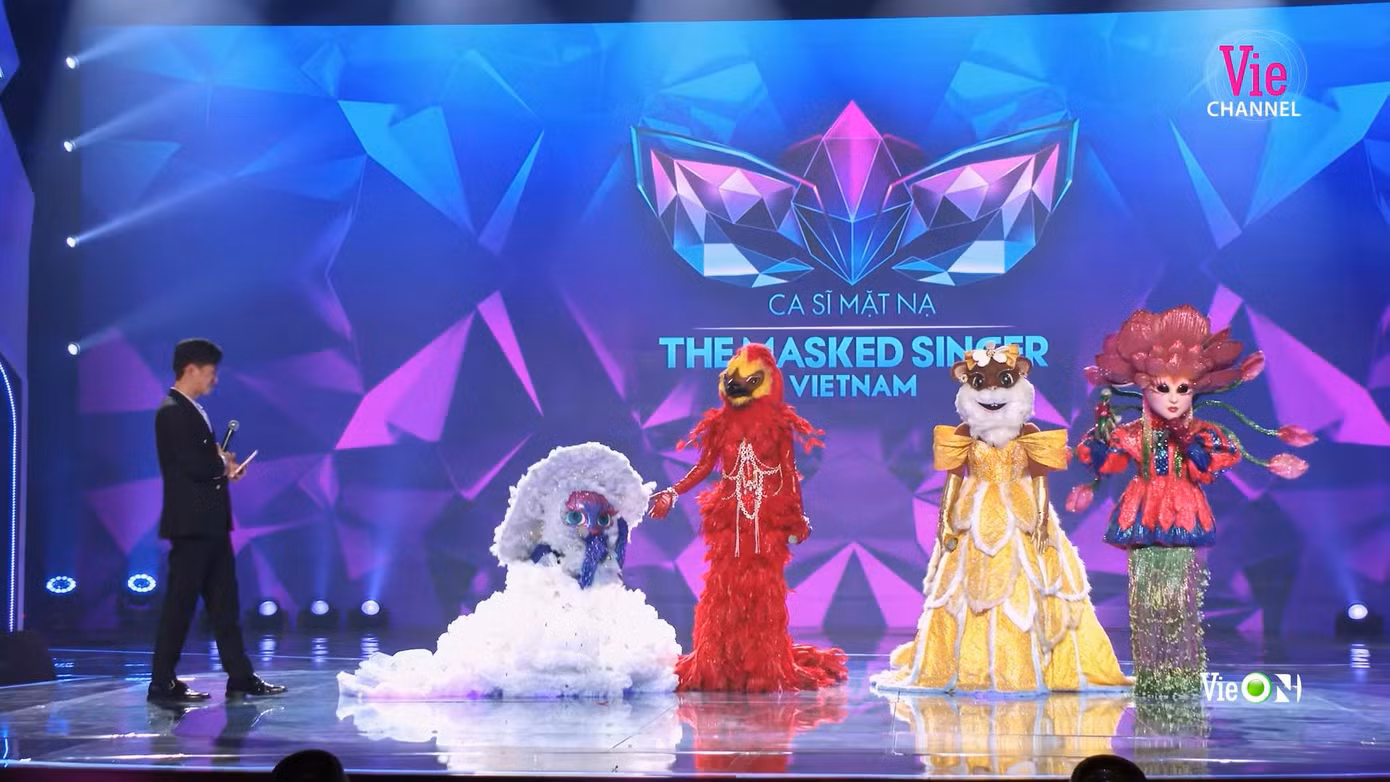 Phản ứng của Lady Mây khi biết mình lọt vào Top 3. Ảnh: CMH.