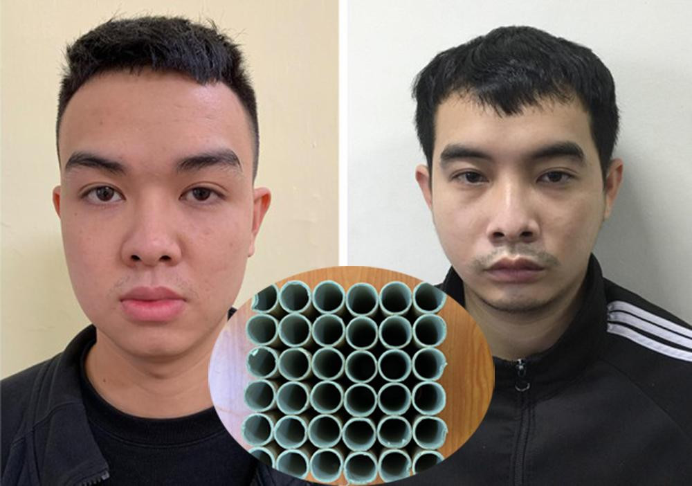 Hai đối tượng làm pháo hoa giả bán cho nhiều người.