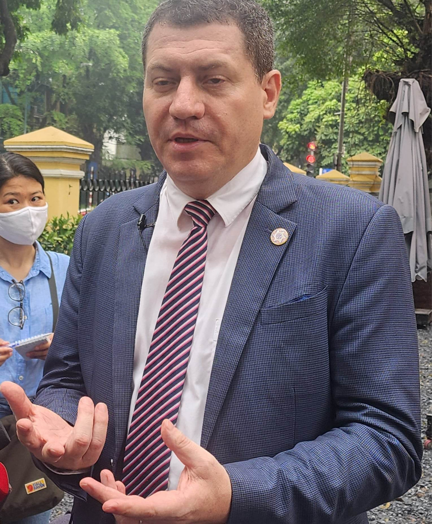 Ông Emmanuel Cerise, Giám đốc Cơ quan hỗ trợ Hợp tác quốc tế Vùng Paris tại Việt Nam Ông Emmanuel Cerise, Giám đốc Cơ quan hỗ trợ Hợp tác quốc tế Vùng Paris tại Việt Nam