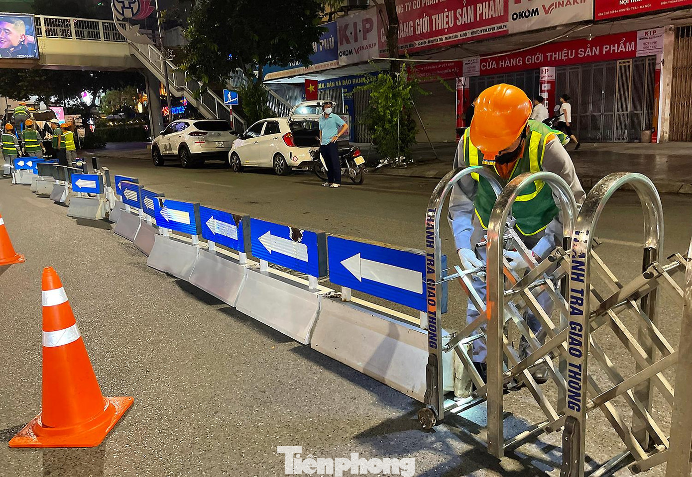 Trong thời gian thí điểm, các lực lượng chức năng sẽ phối hợp, hướng dẫn các phương tiện, đồng thời tăng cường kiểm tra xử phạt các vi phạm