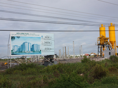 Dự án Nhiệt điện Kiên Lương nằm bất động nhiều năm qua