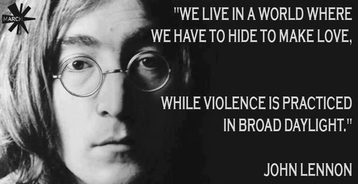 Ca sĩ-nhạc sĩ lừng danh John Lennon của ban nhạc rock The Beatles (Anh) từng xuất hiện trong hồ sơ theo dõi của FBI. Ảnh: Quotesgram. Ca sĩ-nhạc sĩ lừng danh John Lennon của ban nhạc rock The Beatles (Anh) từng xuất hiện trong hồ sơ theo dõi của FBI. Ảnh: Quotesgram.