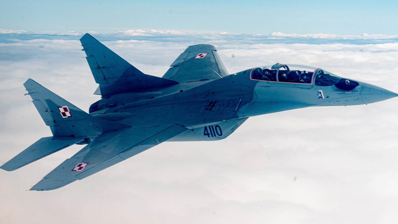 Một máy bay chiến đấu phản lực MiG-29 của Không quân Ba Lan được chụp ngày 21/9/2021. Ảnh: US Air Force.