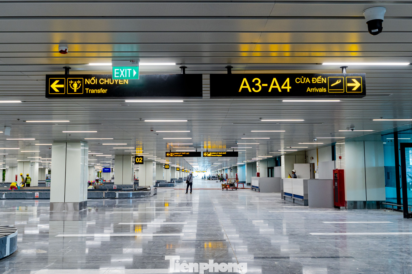 Các bảng thông tin, bảng chỉ dẫn đã được lắp đặt hoàn thiện. Các bảng thông tin, bảng chỉ dẫn đã được lắp đặt hoàn thiện.