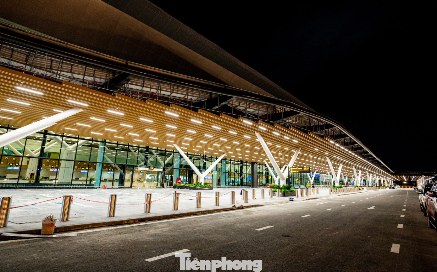 Các hạng mục chính của nhà ga đã hoàn thiện. Các hạng mục chính của nhà ga đã hoàn thiện.