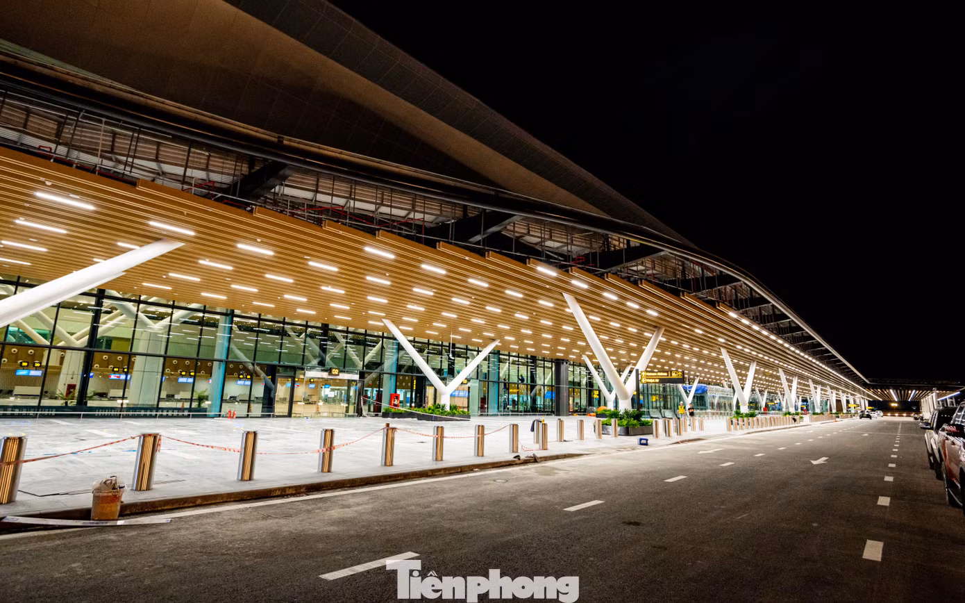 Các hạng mục chính của nhà ga đã hoàn thiện. Các hạng mục chính của nhà ga đã hoàn thiện.