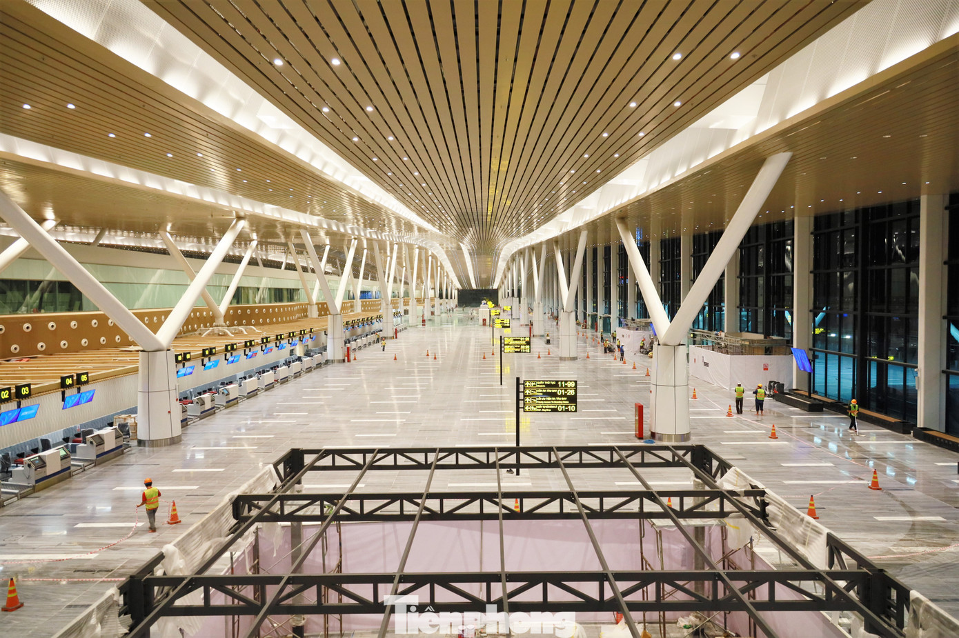 Dự kiến, nhà ga T3 sẽ khai thác chính thức vào ngày 19/4 tới đây. Dự kiến, nhà ga T3 sẽ khai thác chính thức vào ngày 19/4 tới đây.