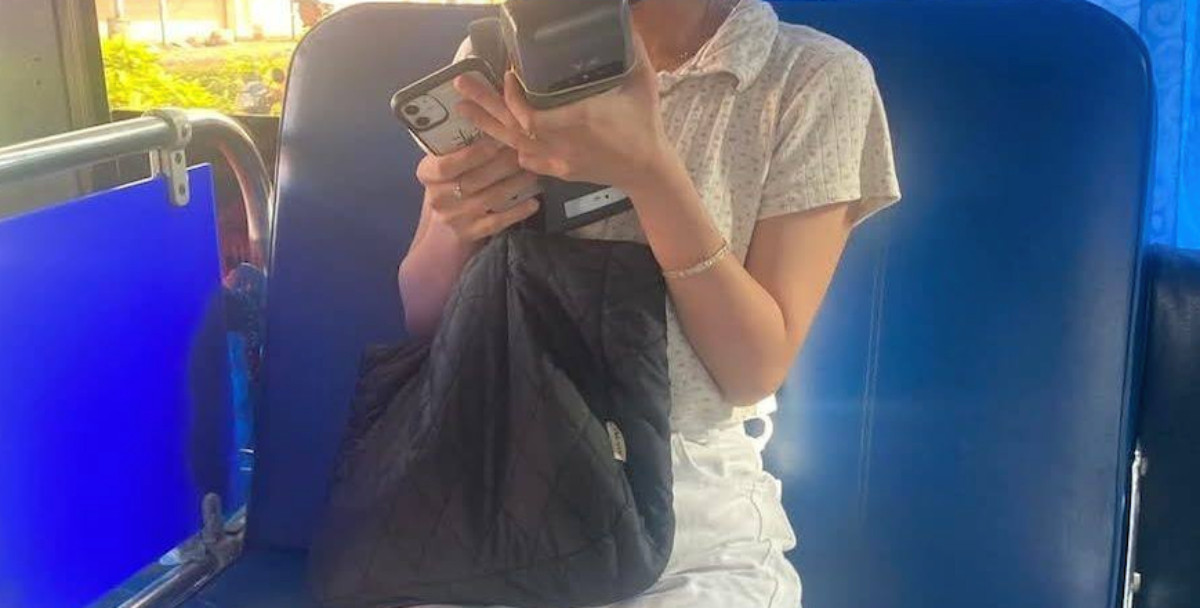 Hình ảnh nữ sinh viên được đăng tải trên mạng xã hội. (Ảnh chụp màn hình)