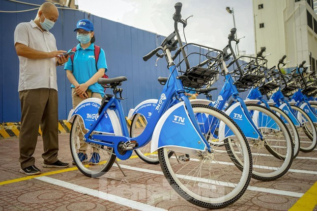 Loại xe đạp công cộng sẽ được nhà đầu tư triển khai tại Hà Nội.