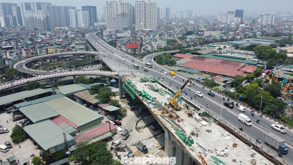 Dự án cũng giúp thành phố Hà Nội khép kín và hoàn thiện hạ tầng giao thông trên đường Vành đai 2.