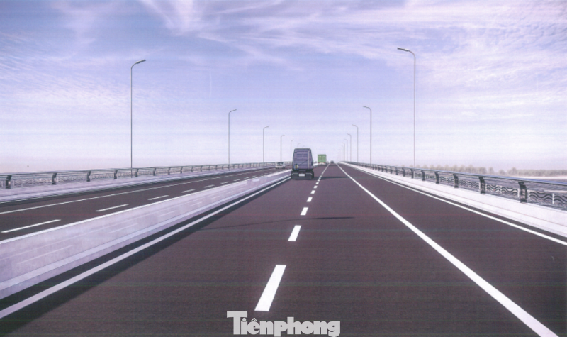 Dự án cầu Vân Phúc có tổng chiều dài 7,76km được đầu tư bằng vốn ngân sách.