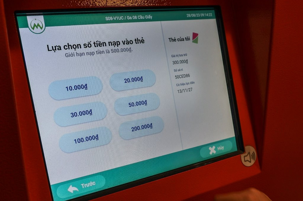 Các mệnh giá vé đi tàu theo tháng, lượt được hiển thị thử nghiệm Các mệnh giá vé đi tàu theo tháng, lượt được hiển thị thử nghiệm