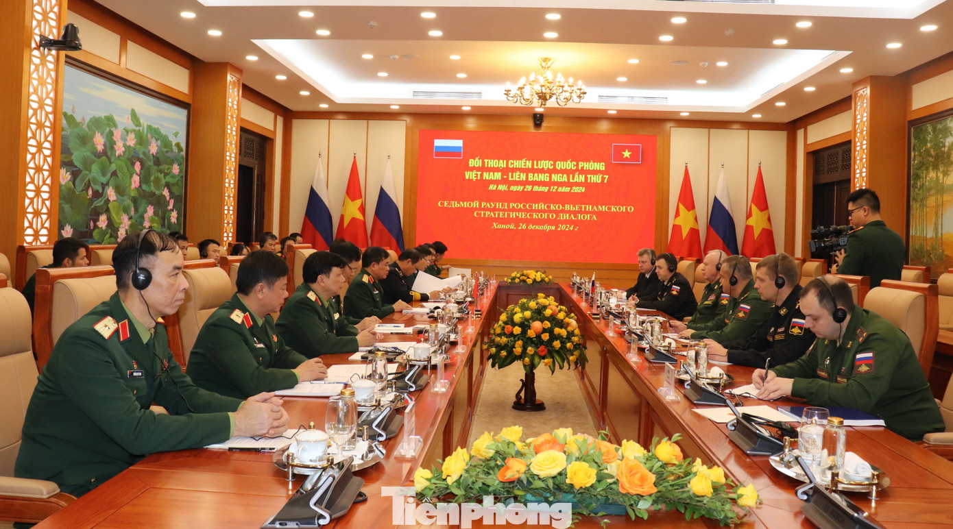 Toàn cảnh Đối thoại Chiến lược Quốc phòng Việt Nam - Liên bang Nga lần thứ 7.