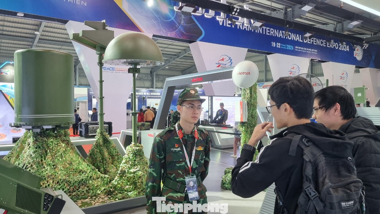 Hệ thống ra đa được sản xuất bởi doanh nghiệp công nghiệp quốc phòng Việt Nam.