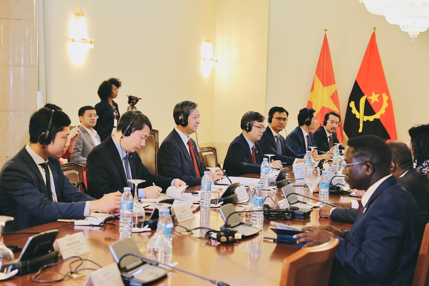 Quang cảnh Kỳ họp thứ VII Ủy ban liên Chính phủ Việt Nam – Angola.