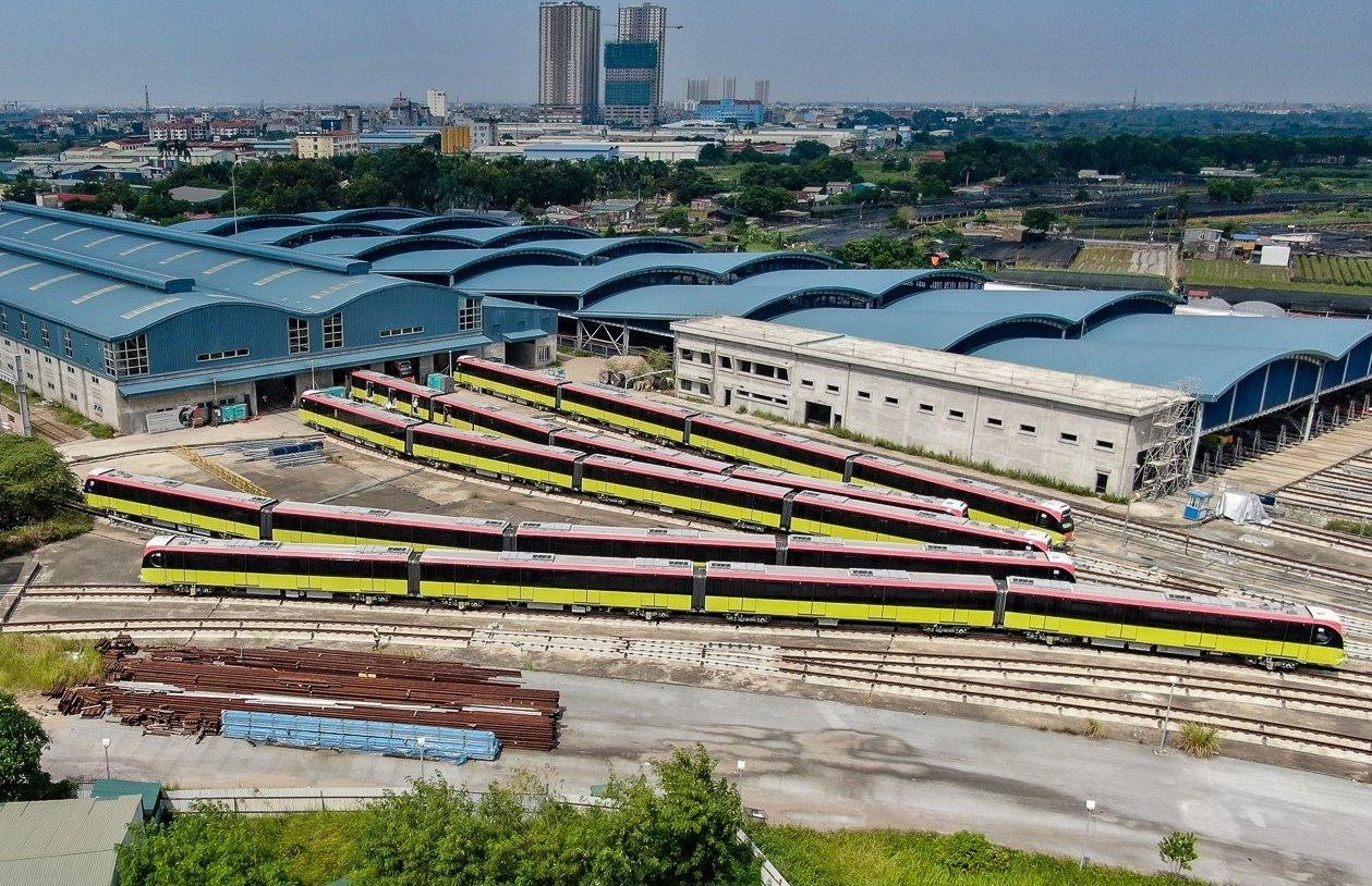 Tất cả các đoàn tàu Nhổn - ga Hà Nội có kế hoạch chạy thử nghiệm trong tháng 12 Tất cả các đoàn tàu Nhổn - ga Hà Nội có kế hoạch chạy thử nghiệm trong tháng 12