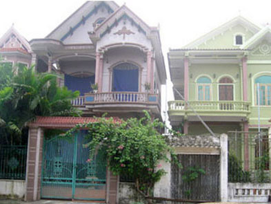 Những ngôi nhà khang trang bạc tỷ ở xã Cương Gián