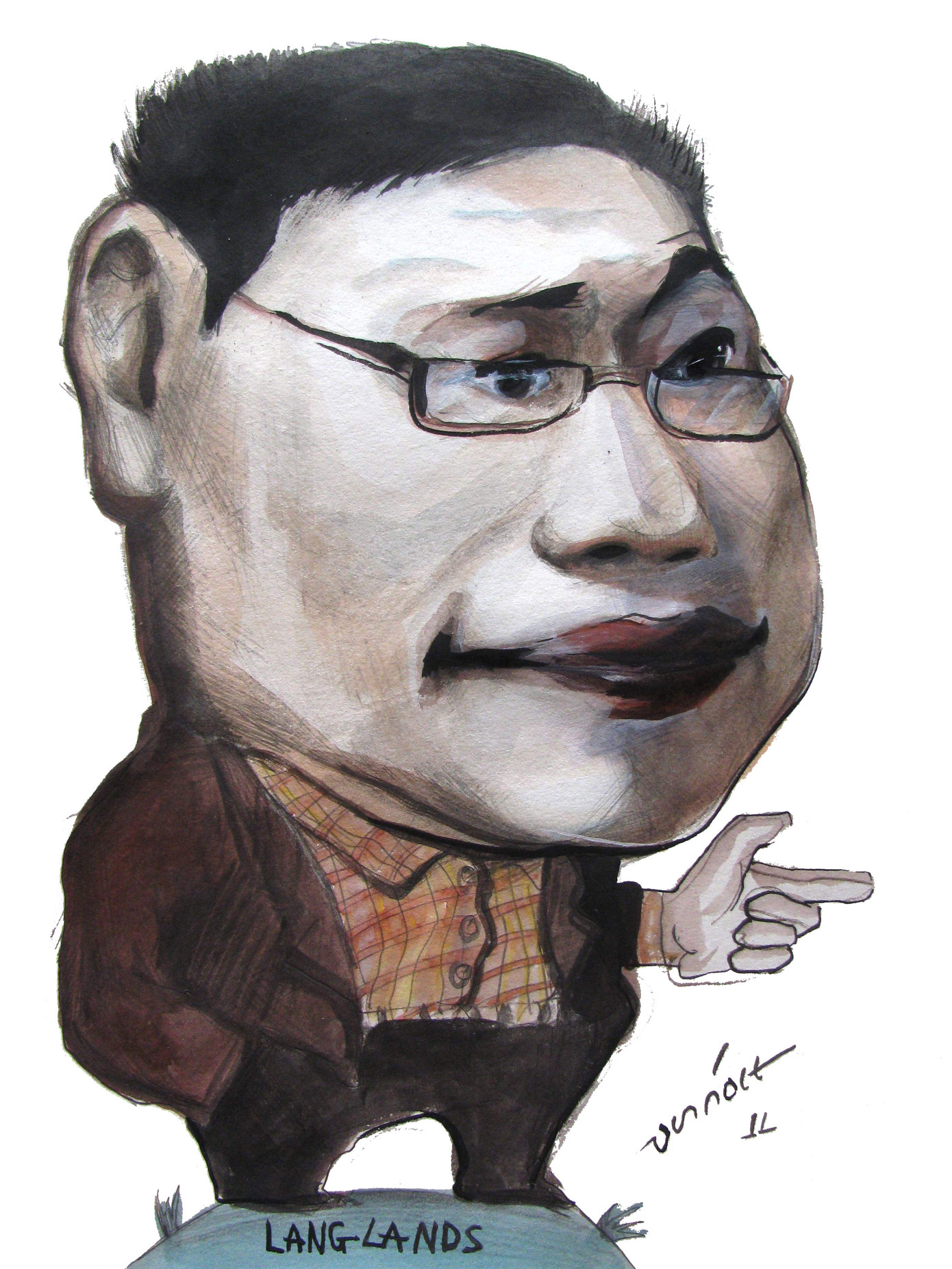 Tranh: Nguyễn Xuân Hoàng. Tranh: Nguyễn Xuân Hoàng