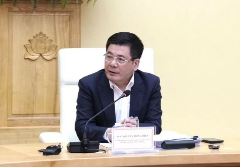 Bộ trưởng Nguyễn Hồng Diên giữ chức Bí thư Đảng ủy Bộ Công Thương. Ảnh: Báo Công thương. Bộ trưởng Nguyễn Hồng Diên giữ chức Bí thư Đảng ủy Bộ Công Thương. Ảnh: Báo Công thương.