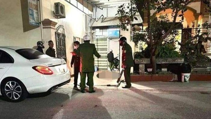 Hiện trường vụ việc.