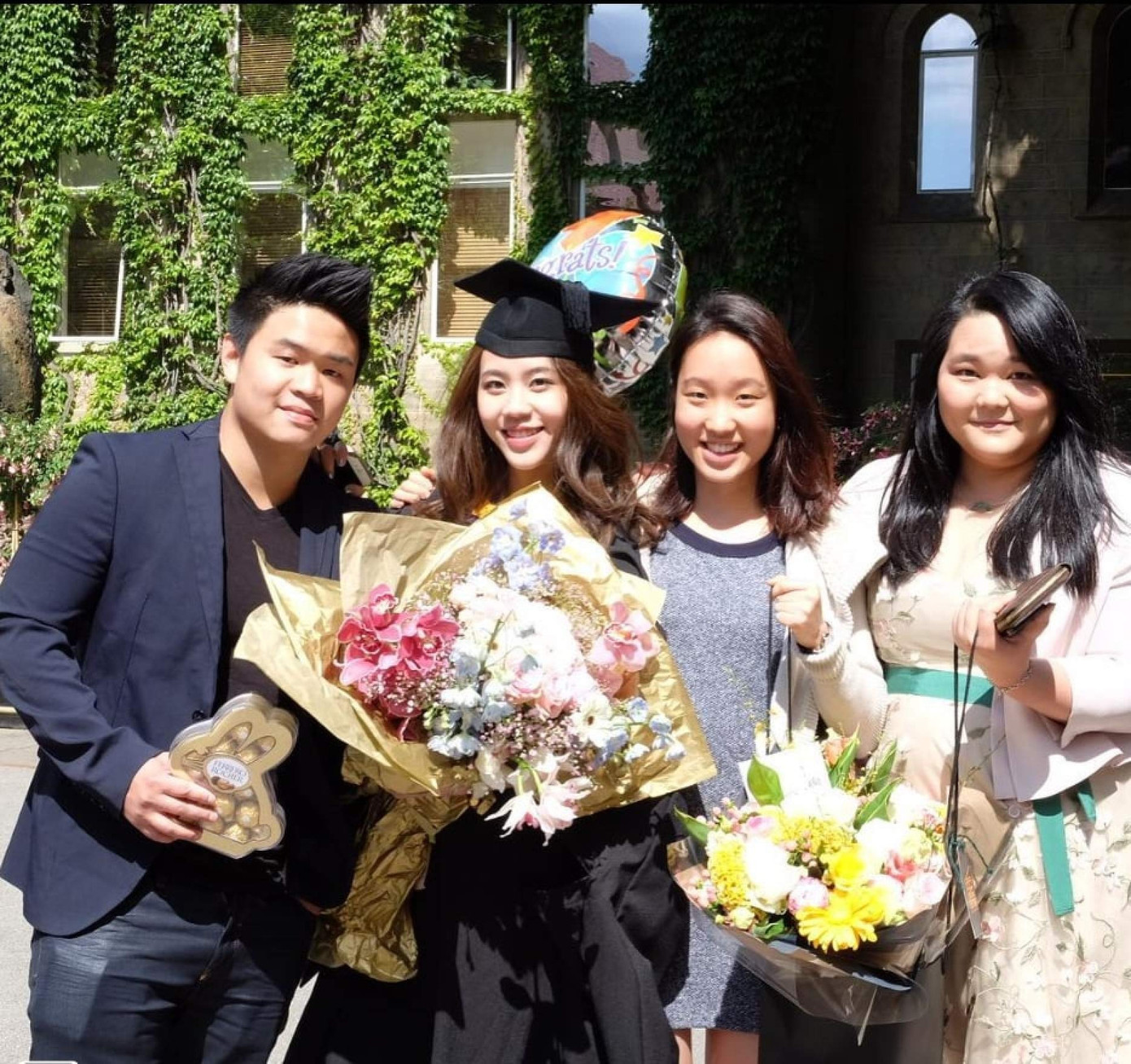 Nam Laks học thạc sĩ ở New York. Ảnh: IG.