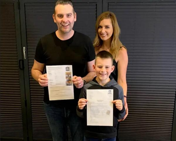 Gia đình Reiss. Ảnh: SWSN. Gia đình Reiss. Ảnh: SWSN.