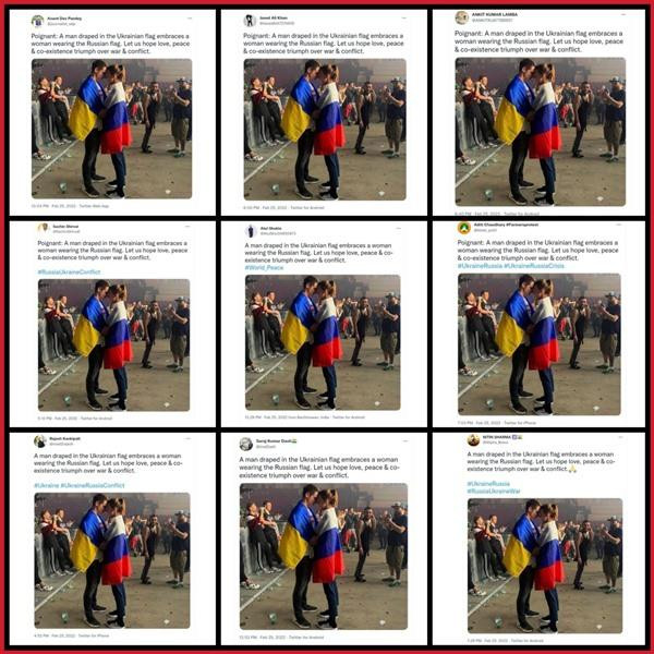 Ảnh được chia sẻ khắp nơi, gắn với tình hình hiện tại, thậm chí được đăng kèm nhiều bài báo, nhưng thực ra là ảnh từ hơn 2 năm trước. Ảnh: Twitter.