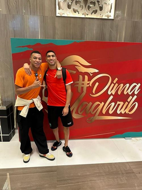 Ảnh mà Mbappe đăng sau khi Tây Ban Nha thua trận. Ảnh: Twitter/ Kylian Mbappe. Ảnh mà Mbappe đăng sau khi Tây Ban Nha thua trận. Ảnh: Twitter/ Kylian Mbappe.