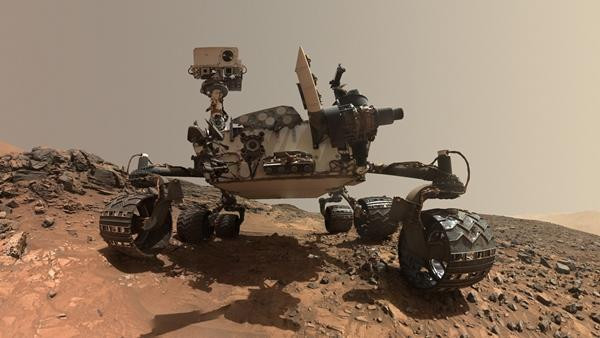 Tàu thăm dò Curiosity. Ảnh: NASA.