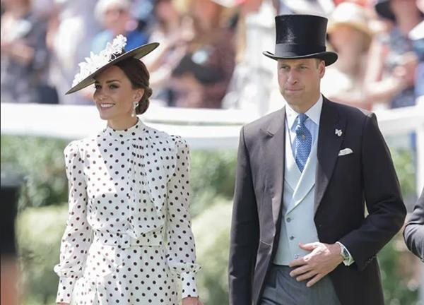 Vợ chồng William - Kate có tước hiệu mới dưới triều đại Vua Charles III. Ảnh: Yahoo!