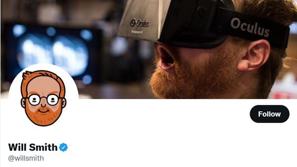 Tài khoản của người tên Will Smith này có tích xanh hẳn hoi. (Ảnh chụp màn hình).