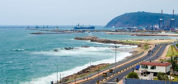 Một bãi biển ở Andhra Pradesh. Ảnh: Outlook Traveller. Một bãi biển ở Andhra Pradesh. Ảnh: Outlook Traveller.