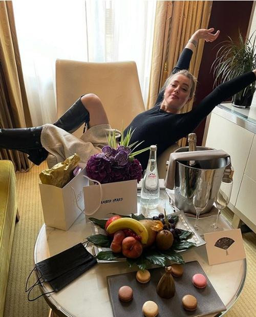 Truyền thông cho rằng Heard tiêu xài rất hoang phí. Ảnh: Instagram. Truyền thông cho rằng Heard tiêu xài rất hoang phí. Ảnh: Instagram.